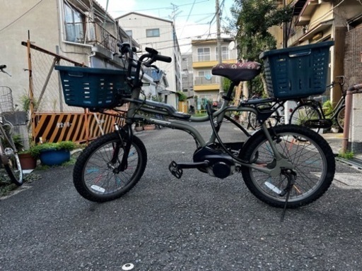 Panasonic 20インチ 電動アシスト自転車  大阪  説明書 保証書付
