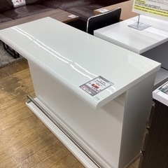 KI-59【新入荷　リサイクル品】ニトリ　パース2 BARカウンター　白
