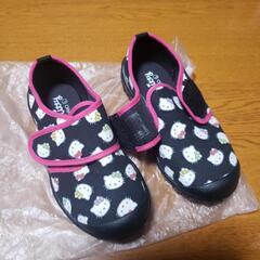 サンリオ KITTY シューズ16cm 未使用の画像