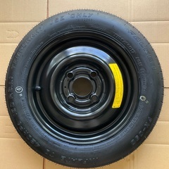 スペアタイヤ　軽自動車用　105/90D12  　テンパータイヤ