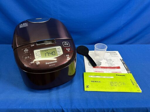 【動作保証あり】Panasonic パナソニック 2022年 SR-FD101 5.5合炊き IH炊飯器【管理KRK850】