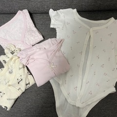 ベビー服ズボン80サイズ５枚、90サイズ２枚　肌着80サイズ４枚の画像