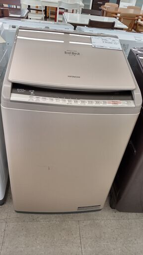 ★ジモティ割あり★ HITACHI 乾燥付洗濯機 10/5.5ｋｇ 19年製 動作確認／クリーニング済み TJ1976