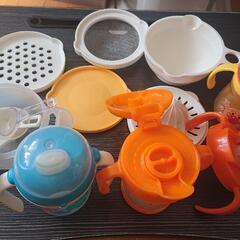 【福袋】乳幼児用☆お母さん応援セット☆乳腺炎予防などに...電子レンジ消毒スチーマー・哺乳瓶付き搾乳器・ベビーマグ・離乳食用調理器具などの画像