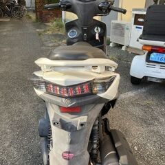実働　シグナスX　125   RKRSE　白　インジェクション　Fタイヤ新品　福岡南区の画像