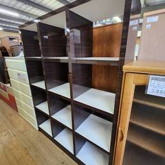 【愛品倶楽部柏店】4段x3列オープンラック 超大型サイズ