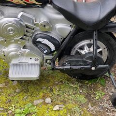 アメリカンバイク風　電動三輪車の画像