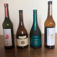 新政酒造のお酒（空ビン）