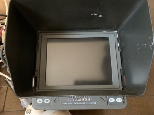 ヤマハ　魚探GPS YF70GPDI 中古