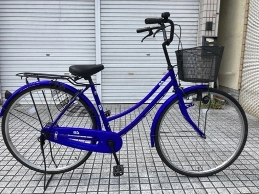 【27インチ自転車】変速なし　ファミリーサイクル　リヤチューブ新品❗️若林自転車　膳所店　SALE中❗️