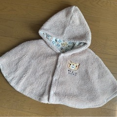 くまちゃんポンチョ　80cm