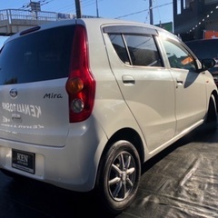 ⭐️ご成約⭐️【動画あり】🔵ミラ🔵走行8万km台🔵車検満タン🔵乗って帰れます🔵社外アルミの画像