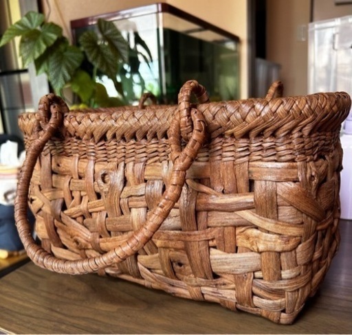 山ぶどうのバッグ(未使用品)
