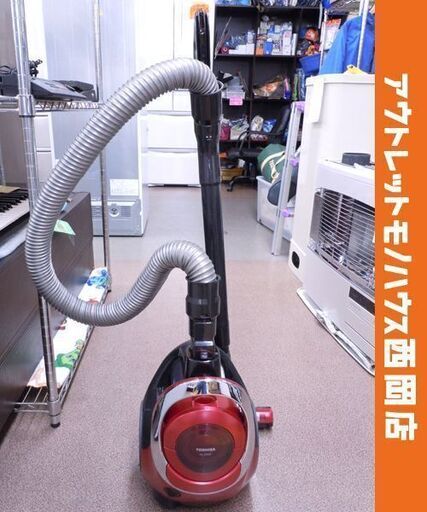 サイクロン式 掃除機 東芝 2014年製 トルネオ VC-J3000 レッド キャニスター クリーナーTOSHIBA 西岡店