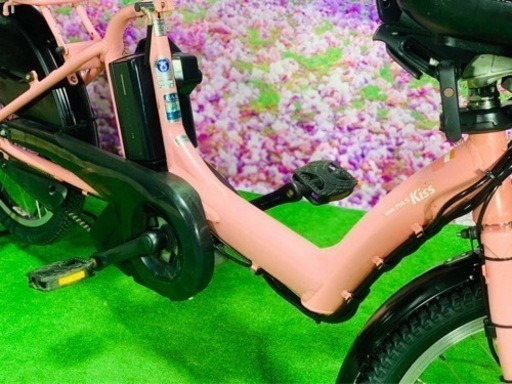 ❶5119子供乗せ電動アシスト自転車YAMAHA 20インチ良好バッテリー