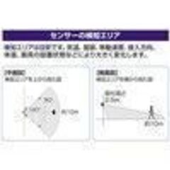 ＜売約済み＞ELPA　電池式3WLEDセンサーライト1灯(中古品）の画像