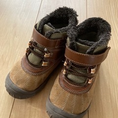 美品　子供　ブーツ　靴　18センチ