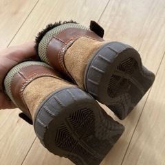 美品　子供　ブーツ　靴　18センチの画像