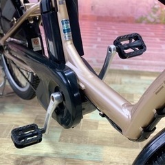 ❶5572子供乗せ電動アシスト自転車ブリヂストン20インチ良好バッテリーの画像