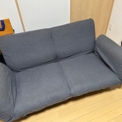 ソファ、ソファベットにもなります(配達します)