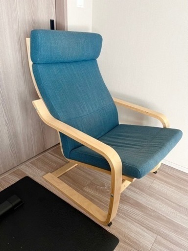 美品 IKEA ポエング パーソナルチェア