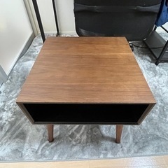 IKEAコーナーテーブル茶色