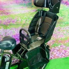 ❶5642子供乗せ電動アシスト自転車YAMAHA 20インチ良好バッテリーの画像