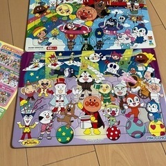 アンパンマン　パズル　2枚セット　1ピース欠け