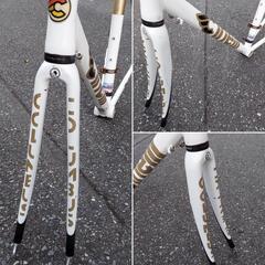 激レア🇮🇹cinelli チネリdinamo ロードバイクフレームの画像