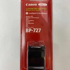 I638 🌈 未使用品！ Canon バッテリーパック BP-727