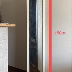 姿鏡　ミラー　中古　譲ります　白の画像
