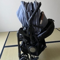 【エールベベ 】フラコット　ナチュラルブルー　ベビーカーの画像