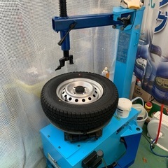 持ち込みタイヤ交換可能。