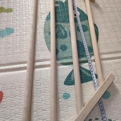 木製　コーナーハンガーの画像