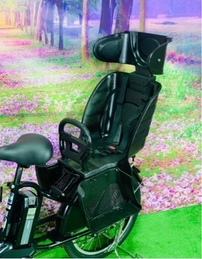 ❶5639子供乗せ電動アシスト自転車YAMAHA 20インチ良好バッテリー
