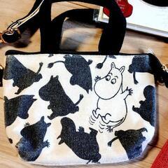 a.v.vミシェルクラン👜ムーミン🐑小さなポシェット💕新品未開封タイツ👠ドット透かし柄ニーハイ🧦の画像