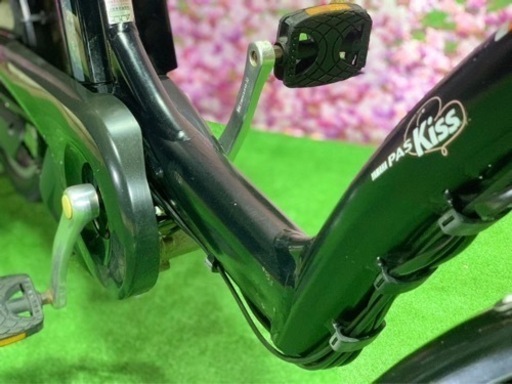 ❷5639子供乗せ電動アシスト自転車YAMAHA 20インチ良好バッテリー