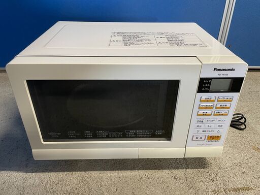 【格安】Panasonic 電子レンジ NE-TY155-W 2012年製 通電確認済み 良品 早い者勝ち！ 引取歓迎 配送OK