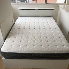 ダブルベッドセット ニトリ  ベッドフレーム   マットレス付き ニトリ総額104800円?自社配送時?代引き可?※現金、クレジット、スマホ決済対応※