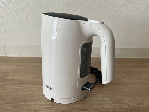 BRAUN ブラウン ピュアイーズ 電気ケトル WK3000WH