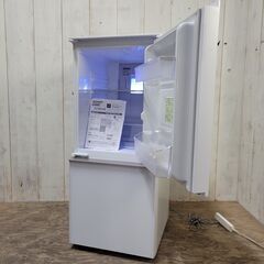 11/25 終 SHARP/シャープ 137L 2ドア ノンフロン冷凍冷蔵庫 2019年製 つけかえどっちもドア  プラズマクラスター SJ-GD14E-B 菊RH 