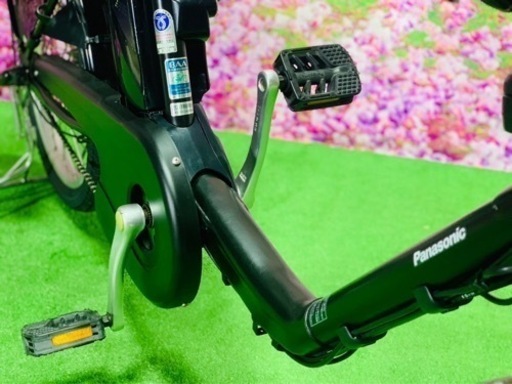 ❹5633子供乗せ電動アシスト自転車Panasonic20インチ良好バッテリー