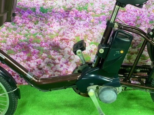 ❷5631子供乗せ電動アシスト自転車Panasonic20インチ良好バッテリー