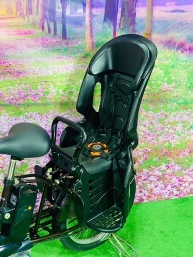 ❸5631子供乗せ電動アシスト自転車Panasonic20インチ良好バッテリー
