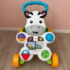 フィッシャープライス　おして！しまうまくんのバイリンガルウォーカー