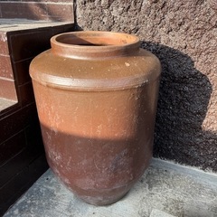 壺　漬物　昭和　メダカ鉢