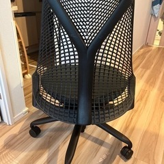 ハーマンミラー セイルチェア 黒 前傾機能なし