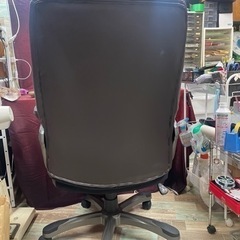 革製 事務イス キャスター 中古品 無料で差し上げますの画像