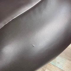 革製 事務イス キャスター 中古品 無料で差し上げますの画像