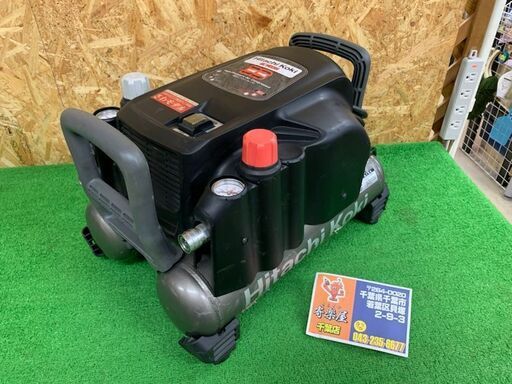 【完売商品】日立　高圧エアコンプレッサ　EC1443H【中古品】